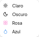 Selector de temas de Amable Conti